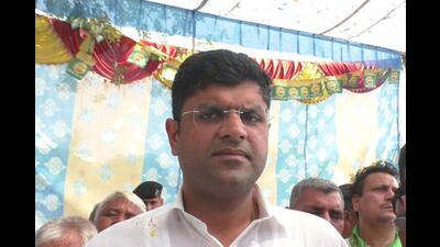 Haryana deputy chief minister Dushyant Chautala on Saturday said the state government will move the Supreme Court (SC) against the Punjab and Haryana high court order quashing the law that provided 75% reservation in private sector jobs to residents of the state. (HT File) Haryana deputy chief minister Dushyant Chautala on Saturday said the state government will move the Supreme Court (SC) against the Punjab and Haryana high court order quashing the law that provided 75% reservation in private sector jobs to residents of the state. (HT File)