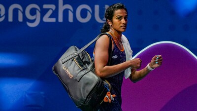 India's PV Sindhu leaves after losing the Women's Singles quarterfinal badminton match (PTI) India's PV Sindhu leaves after losing the Women's Singles quarterfinal badminton match (PTI)