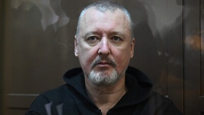 Igor Girkin (Strelkov) was detained in July and remanded in custody awaiting trial on charges of extremism, (AFP)
