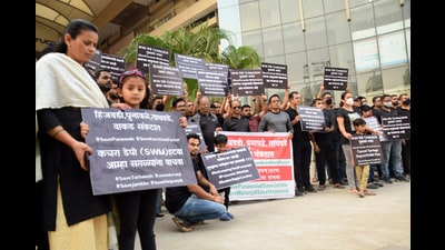 Residents in the area demand that the decision be reversed and that the civic body should look for alternate solutions. (HT PHOTO) Residents in the area demand that the decision be reversed and that the civic body should look for alternate solutions. (HT PHOTO)