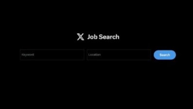 The Job Search tool on X (Image courtesy: twitter.com/XHiring) The Job Search tool on X (Image courtesy: twitter.com/XHiring)
