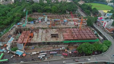 The Pune Metro project is being executed by Maharashtra Metrorail Corporation Limited (Maha-Metro). (HT FILE) The Pune Metro project is being executed by Maharashtra Metrorail Corporation Limited (Maha-Metro). (HT FILE)