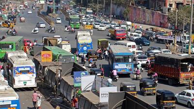 The Ring Road project will split the city and the highway traffic, and help in considerable reduction of vehicular pollution. (HT FILE PHOTO)