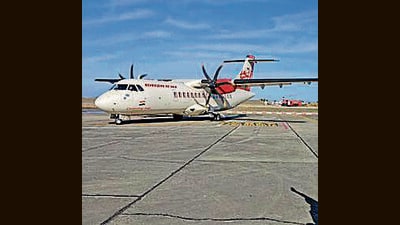 The airport, in Jubberhatti, is located 16.5km from Shimla town (HT Photo) The airport, in Jubberhatti, is located 16.5km from Shimla town (HT Photo)