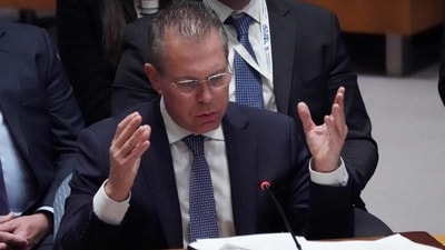 Israeli ambassador to the United Nations Gilad Erdan (AFP) Israeli ambassador to the United Nations Gilad Erdan (AFP)