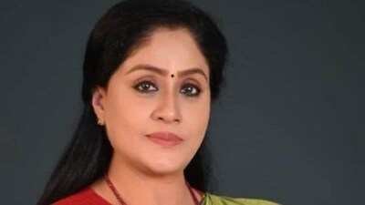 Vijayashanti started her political career with the BJP in 1998 before floating her own outfit which was merged with the TRS later. (Courtesy-Twitter @vijayashanthi_m) Vijayashanti started her political career with the BJP in 1998 before floating her own outfit which was merged with the TRS later. (Courtesy-Twitter @vijayashanthi_m)