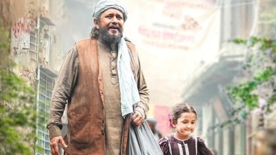 Mithun Chakraborty on a poster of Kabuliwala.