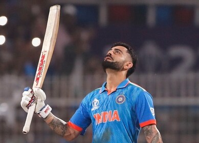 Kohli equalled Sachin Tendulkar in Kolkata (ANI  )