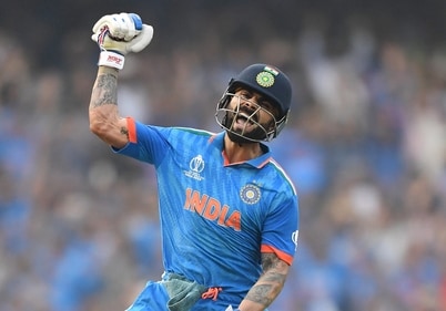 Kohli went past the Master Blaster as India entered their 4th World Cup final. (ICC Twitter)