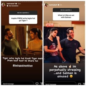Katrina via her Instagram Stories. Katrina via her Instagram Stories.