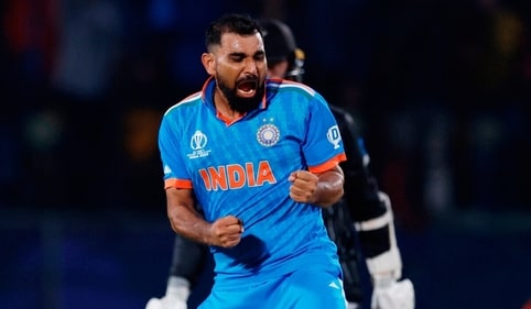 Mohammed Shami wrecked New Zealand in Dharamsala (Reuters)