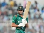 Bangladesh's captain Shakib Al Hasan in action. Bangladesh's captain Shakib Al Hasan in action.