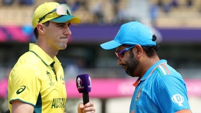 Captains Rohit Sharma and Pat Cummins (BCCI Twitter) Captains Rohit Sharma and Pat Cummins (BCCI Twitter)