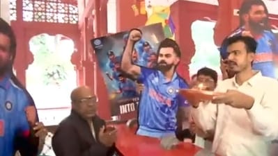 ICC World Cup final: Prayers across country as fans cheer for India ICC World Cup final: Prayers across country as fans cheer for India