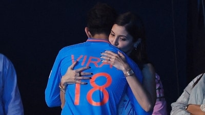 Anushka Sharma hugs Virat Kohli after India's loss to Australia in World Cup final (Reuters) Anushka Sharma hugs Virat Kohli after India's loss to Australia in World Cup final (Reuters)
