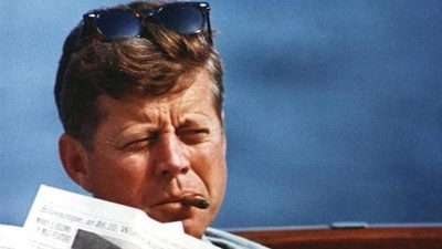 US President John F. Kennedy in an undated photograph courtesy of the John F. Kennedy Presidential Library and Museum. (Reuters File Photo) US President John F. Kennedy in an undated photograph courtesy of the John F. Kennedy Presidential Library and Museum. (Reuters File Photo)