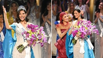 Miss Nicaragua Sheynnis Palacios emerged as the winner of 72nd Miss Universe pageant. Thailand's Anntonia Porsild and Moraya Wilson from Australia were adjudged first and second runner-up respectively at the beauty pageant. (Twitter/MissUniverse) Miss Nicaragua Sheynnis Palacios emerged as the winner of 72nd Miss Universe pageant. Thailand's Anntonia Porsild and Moraya Wilson from Australia were adjudged first and second runner-up respectively at the beauty pageant. (Twitter/MissUniverse)