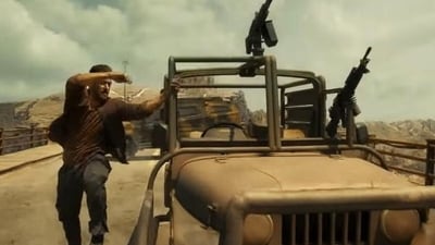 Salman Khan in the middle of an action scene in Tiger 3. Salman Khan in the middle of an action scene in Tiger 3.