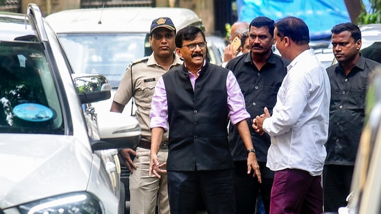 Shiv Sena (UBT) leader Sanjay Raut (PTI file photo)