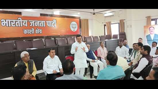 The meeting in Azamgarh will include a review of the campaign’s progress (HT Photo)