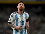 Argentina's Lionel Messi runs during a qualifying game