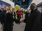 Russia-Ukraine War: US Secretary of Defense Lloyd Austin is welcomed as he arrives in Kyiv, Ukraine.