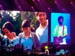 Arijit Singh at the Abu Dhabi concert. Arijit Singh at the Abu Dhabi concert.