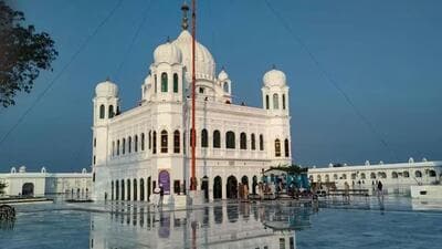 A video of the Kartarpur Project Management Unit holding a dance party on the premises of Gurdwara Darbar Sahibhad earlier surfaced online. (HT File) A video of the Kartarpur Project Management Unit holding a dance party on the premises of Gurdwara Darbar Sahibhad earlier surfaced online. (HT File)