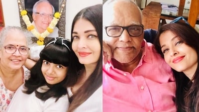 Aishwarya Rai remembered her father with a special post on Instagram. Aishwarya Rai remembered her father with a special post on Instagram.