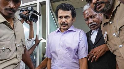 Balaji was arrested by theEnforcement Directorate (ED) in June this year in a cash-for-job scam. (PTI) Balaji was arrested by theEnforcement Directorate (ED) in June this year in a cash-for-job scam. (PTI)