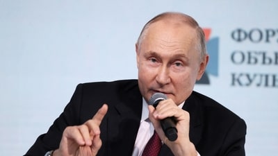 Russian president Vladimir Putin (Reuters)