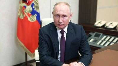 Russian president Vladimir Putin. (AP)