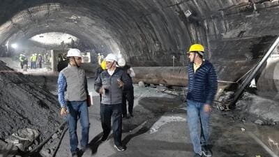 The PMO team has also inspected the spot and is continuously monitoring the situation and coordinating. (HT Photo) The PMO team has also inspected the spot and is continuously monitoring the situation and coordinating. (HT Photo)
