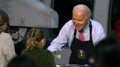 US president Joe Biden. (AFP)