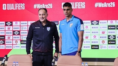 Igor Stimac and Gurpreet Singh Sandhu (AIFF) Igor Stimac and Gurpreet Singh Sandhu (AIFF)