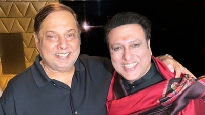Recently, Govinda shared a picture with David Dhawan on social media.