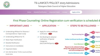 TS LAWCET 2023 provisional selection list to be released on November 28 TS LAWCET 2023 provisional selection list to be released on November 28