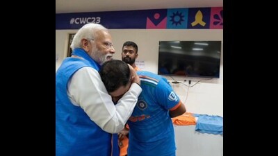 the Uttar Pradesh government announced the construction of a cricket stadium in Team India pacer Mohammed Shami’s village. (X) the Uttar Pradesh government announced the construction of a cricket stadium in Team India pacer Mohammed Shami’s village. (X)