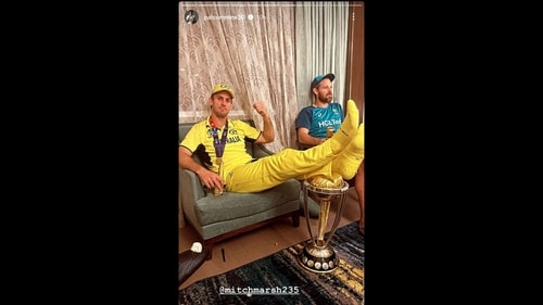 Snapshot of Pat Cummins' Instagram story. (Instagram/Pat Cummins) Snapshot of Pat Cummins' Instagram story. (Instagram/Pat Cummins)