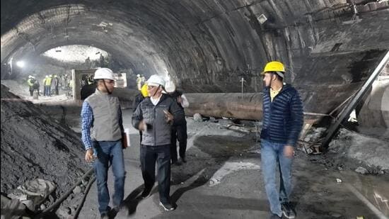 The PMO team has also inspected the spot and is continuously monitoring the situation and coordinating. (HT Photo)