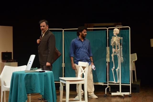 A scene from Purane Chawal (Courtesy Prithvi Festival) A scene from Purane Chawal (Courtesy Prithvi Festival)