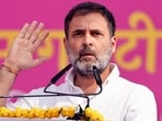 Congress leader Rahul Gandhi addresses a public meeting ahead of Rajasthan assembly elections, in Bundi district. Congress leader Rahul Gandhi addresses a public meeting ahead of Rajasthan assembly elections, in Bundi district.