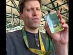 Snapshot of Sam Altman at OpenAI office. Snapshot of Sam Altman at OpenAI office.