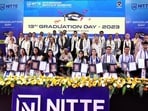 At the convocation ceremony, 13 Gold medals were awarded to the toppers of the institute's UG, PG and MBA programs. At the convocation ceremony, 13 Gold medals were awarded to the toppers of the institute's UG, PG and MBA programs.