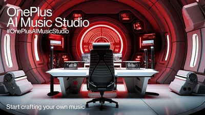AI Music Studio (Image courtesy: OnePlus) AI Music Studio (Image courtesy: OnePlus)