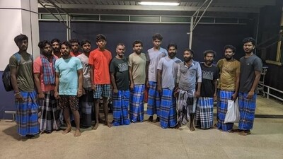 15 fishermen released from Sri Lankan prison. (ANI)