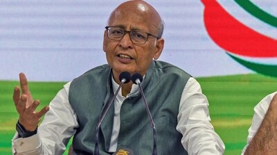 Congress leader Abhishek Singhvi. (File) Congress leader Abhishek Singhvi. (File)