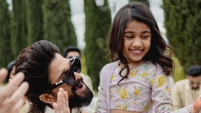 Allu Arjun wishes Arha on his birthday (Instagram) Allu Arjun wishes Arha on his birthday (Instagram)
