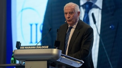 Israel-Hamas War: European Union Foreign Policy Chief Josep Borrell speaks. (AFP) Israel-Hamas War: European Union Foreign Policy Chief Josep Borrell speaks. (AFP)