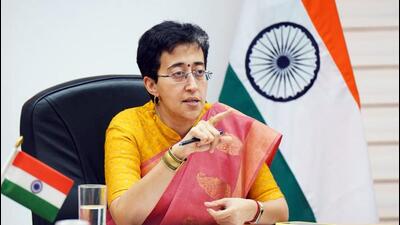 Delhi water minister Atishi. (ANI) Delhi water minister Atishi. (ANI)